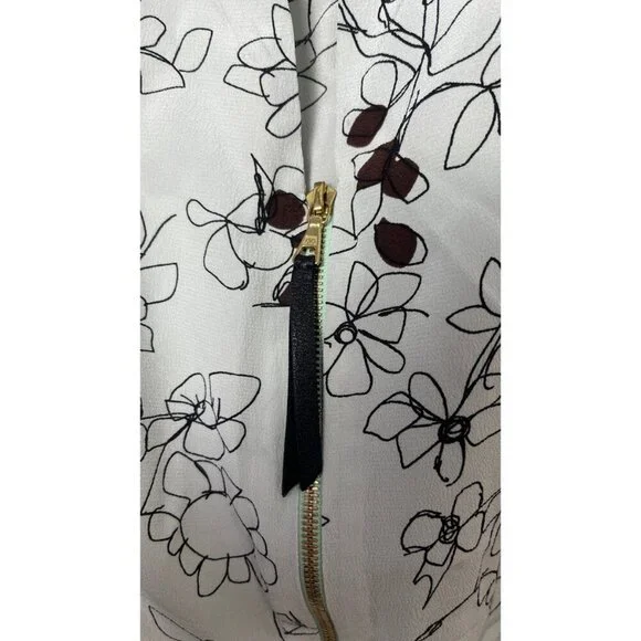 MARNI COLLECTION SILK FLORAL BLOUSE SMALL - Picture 5 of 8